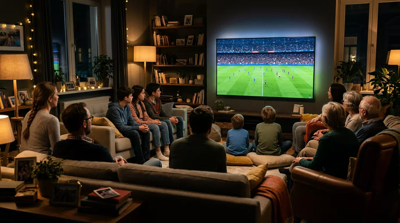Medición de audiencia televisiva con picos durante retransmisión de final de Champions League